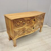 18th Century Serpentine Chest Of Drawers