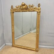 French Gilt Mirror By Arsène Rochette, Versailles 