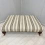 Antique stool  antique ottoman