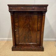 Late Regency Pier Cabinet With Adjustable Shelves