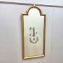 Neoclassical Etched Glass Gilt Mirror