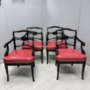 Set Of 4 Carver Chairs By Bertram & Son