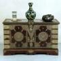 19th Century Brass-Studded Zanzibar Chest