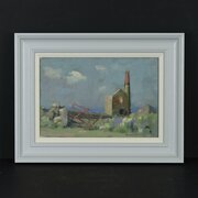 Anthony Rickards Oil Painting - Tin Mine Cornwall