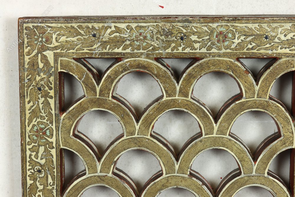 Antique Damascus Painted Qu'ran Stand Antiques Atlas