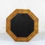 Antique Inlaid & Ebonised Octagonal Pedestal Table
