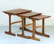 G Plan Mid Century Nest Of Three Teak Tables