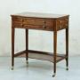 George III Mahogany Two Tier Side Table, c.1790