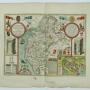 John Speed Map of Cumberland, Overton Ed c.1713