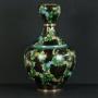 Large Chinese Garlic Head Cloisonne Vase