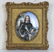 Miniature Portrait Of Charles I Of England, C.1900