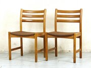 Pair Of Danish Oak Chairs By Paul Volther