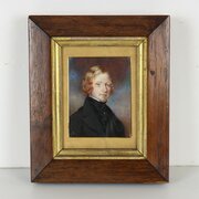 Regency Miniature Portrait Of A Gentleman