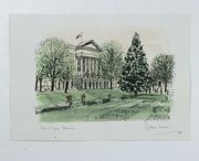 Robert Tavener Hand-Col Lithograph - Cheltenham