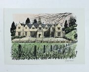 Robert Tavener Lithograph - Dillington House