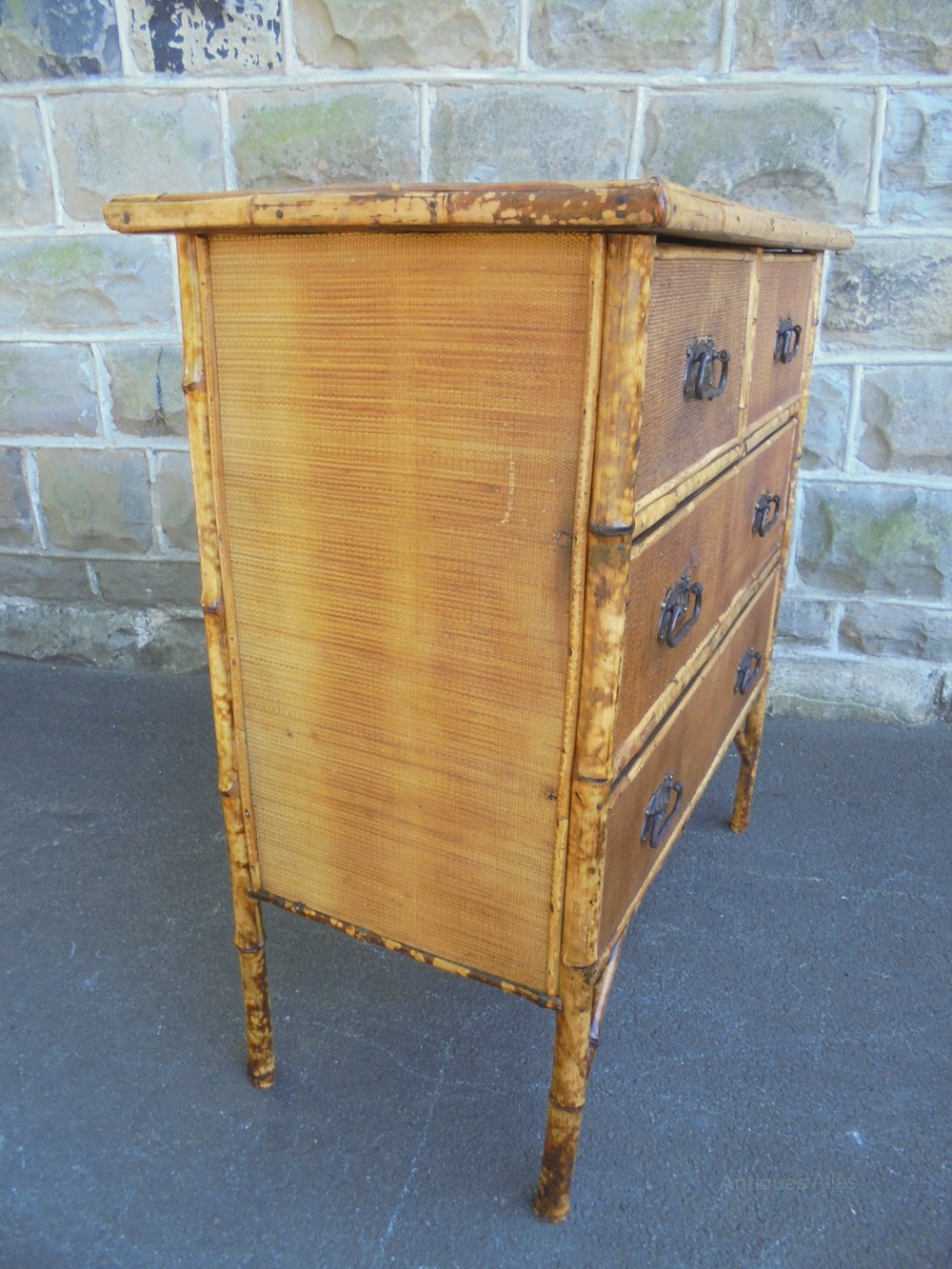 Antique Bamboo Chest Draws Antiques Atlas