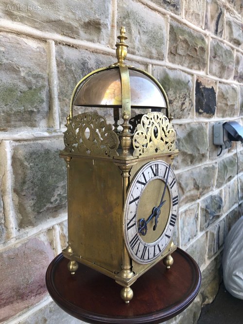 Antiques Atlas Antique Brass Lantern Clock