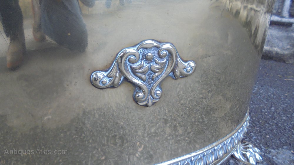 Antiques Atlas Antique Brass Log Coal Bin