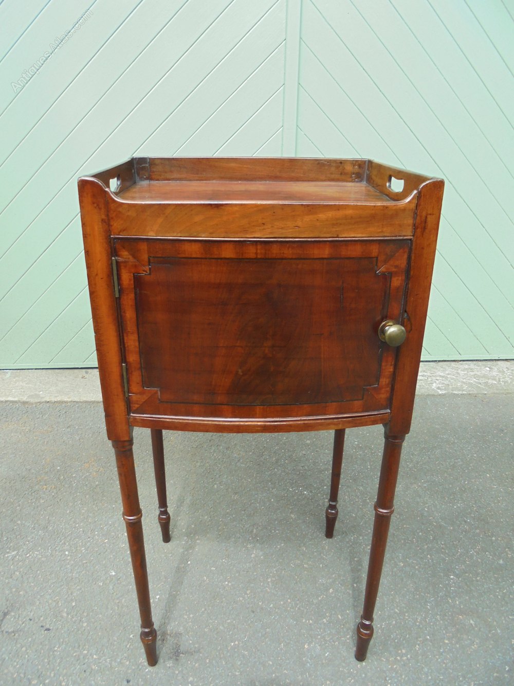 Antique Mahogany Bedside Table Antiques Atlas