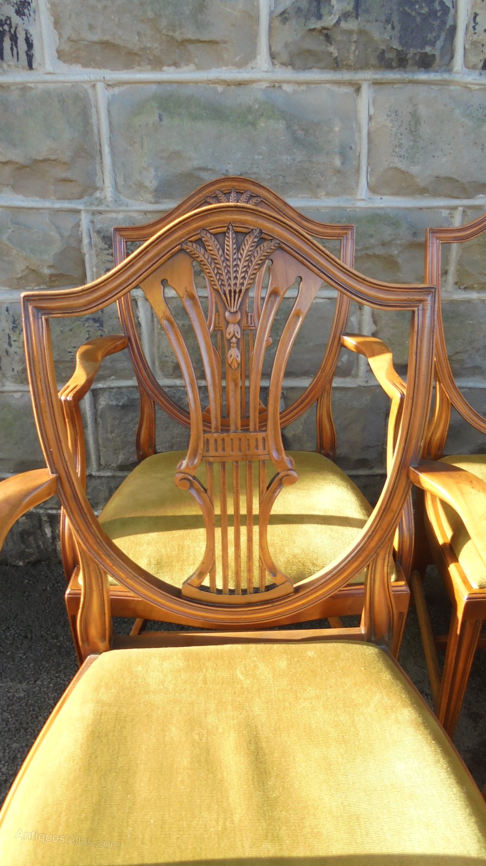 Antique Matching Set 12 Mahogany Dining Chairs Antiques Atlas