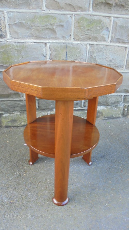Art Deco Walnut Coffee Table Antiques Atlas