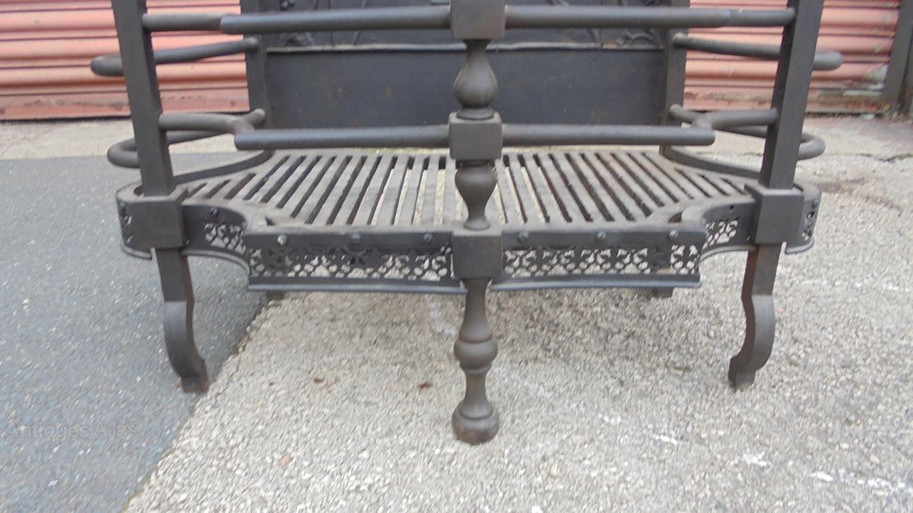 Antiques Atlas Ornate Antique Cast Iron Fire Basket