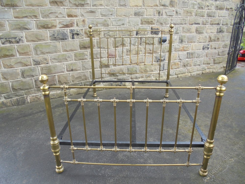Quality King Size Brass Bed Antiques Atlas
