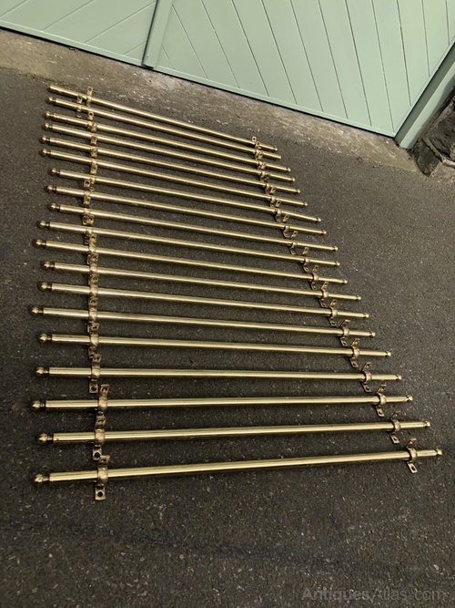 Antiques Atlas Set Antique Br Stair Rods Set Antique Br Stair Rods
