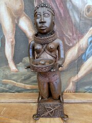 Benin Bronze Height 2 Foot Weight 16kg 1890
