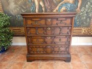 Chest Of Drawers 1630 Country Oak 4 Drawer