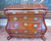 Chest Of Drawers Bombe Country Elm1830