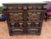 Country Oak 4 Drawer Chest Of Drawers 1680
