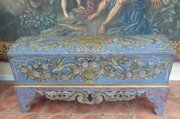 Italian Marriage Chest Original Paintwork  1780 