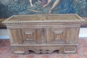 Large Country Oak Coffer  1660