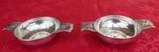 Silver Quaich,s, A Pair  W G Connell  1901  4 Oz