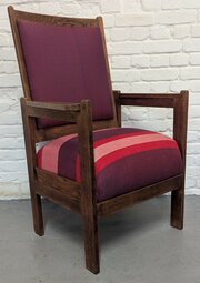 A Dutch Arts And Crafts Chair.