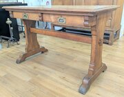 Gothic Oak School Desk.