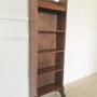 Heals Arts and Crafts Open Oak Bookcase. 