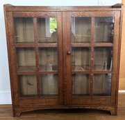 Heals Oak Bookcase 