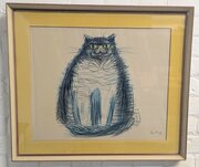 James Boswell Wax Crayon Cat