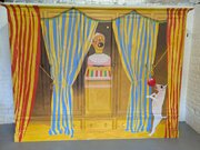 Peter Unsworth Painted Wardrobe For Pete Sinfield 