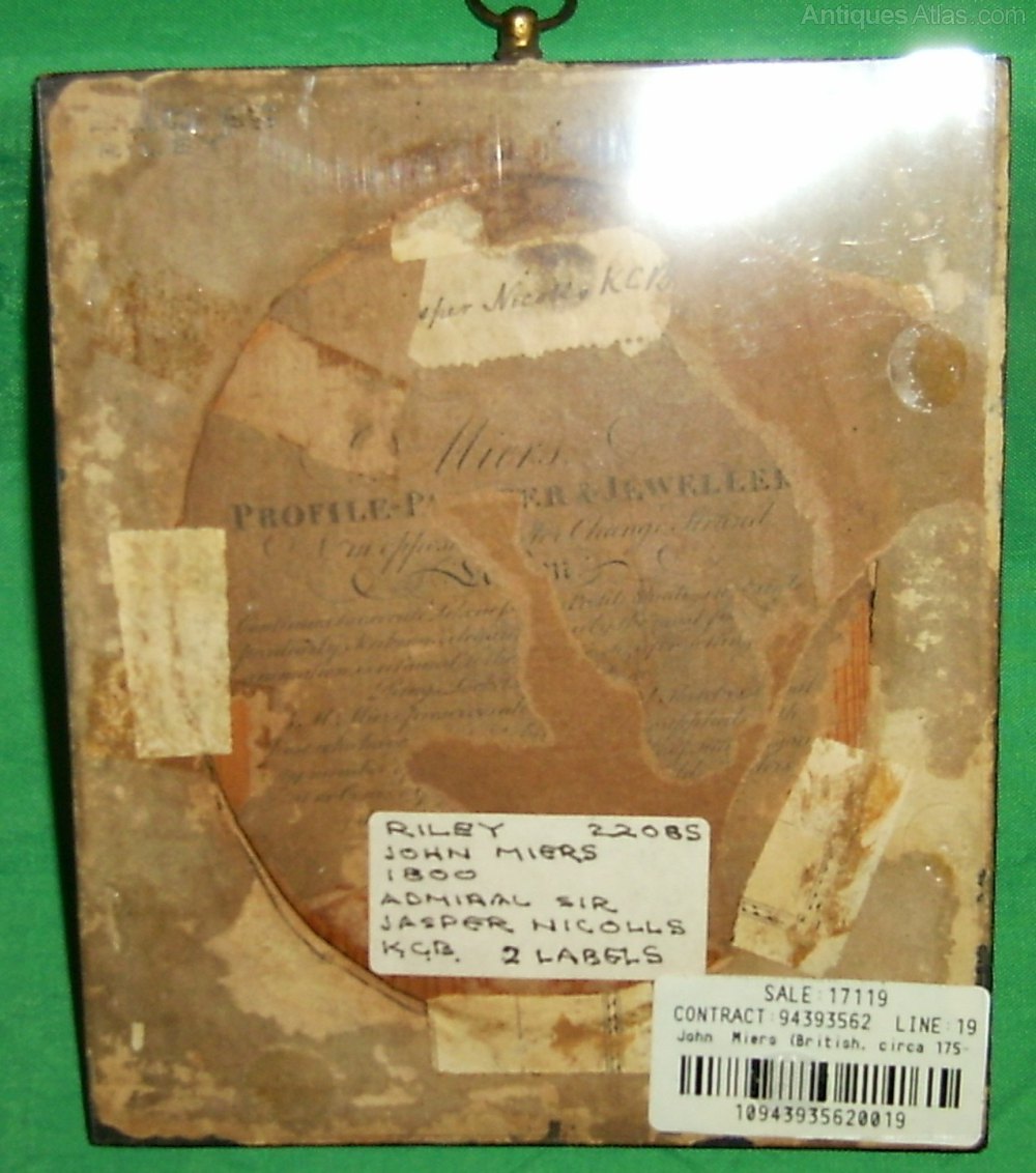 Antiques Atlas Silhouette Att. John Miers (17581821)