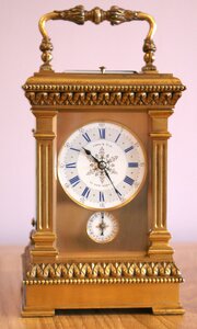 French Petite Sonnerie Striking Carriage Clock