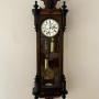 19th Century Walnut Double Weight Wall Clock 