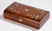 Antique 19th Century Mother Of Pearl Inlaid Games 