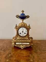  Antique 19th Century French Ormolu Mantle Clock 