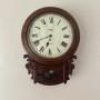 Antique 19th Century Drop Dial Wall Clock