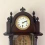 Unusual Admiral Fitzroy barometer and clock