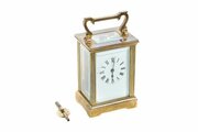 Antique Brass Carriage Clock