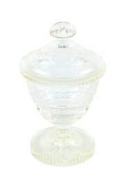 Antique Cut Glass Jar